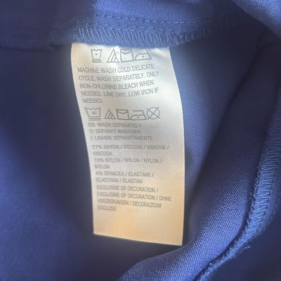 Belle Beach by Kim Gravel Ric Rac Trim Stretch Woven Skort Sz 18W Preppy Coastal - Picture 8 of 8